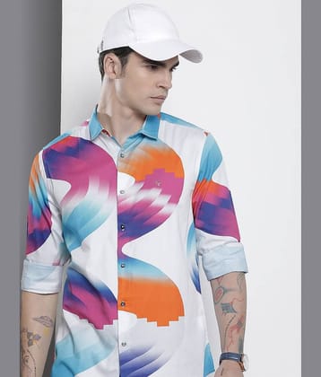 The Indian Garage Co Men Slim Fit Opaque Printed Casual Shirt
