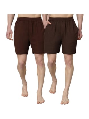 Mens Boxer, Pure Organic Linen Boxer For Men, Boxer For Men, Pack Of 2 (OTLMB07_9)-S
