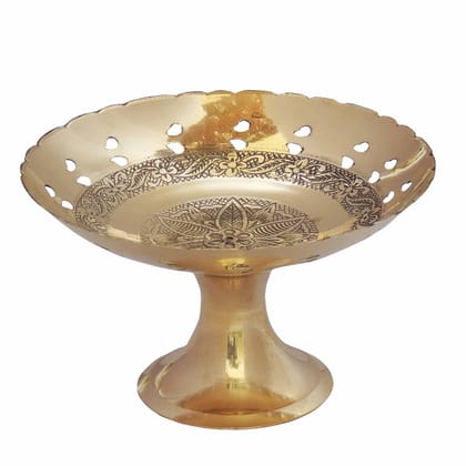 Brass Pan Jali Bata Bowl No.6 (ZMAS228 C)