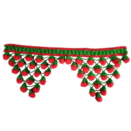 Handmade Tomato Door Gate for Home Decoration, Made with Wool