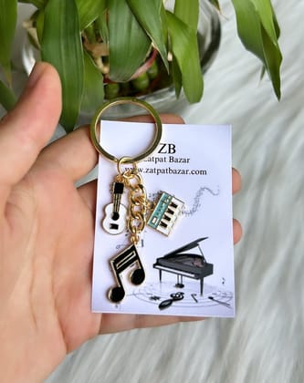 Musical Charm Keychain