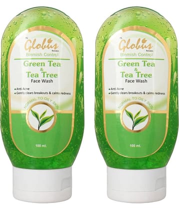 Globus Remedies - Acne or Blemishes Removal Face Wash For All Skin Type ( Pack of 2 )
