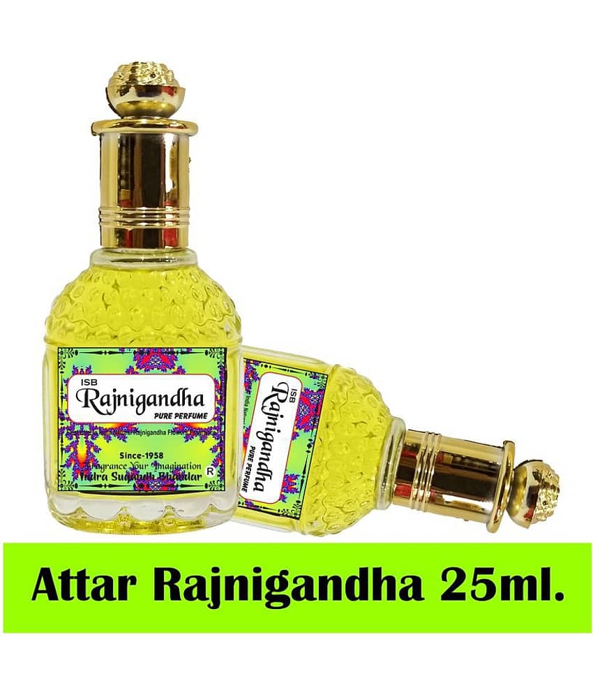 INDRA SUGANDH BHANDAR - The Divine Ruh Rajnigandha Attar For Men & Women 25ml Pack Of 1