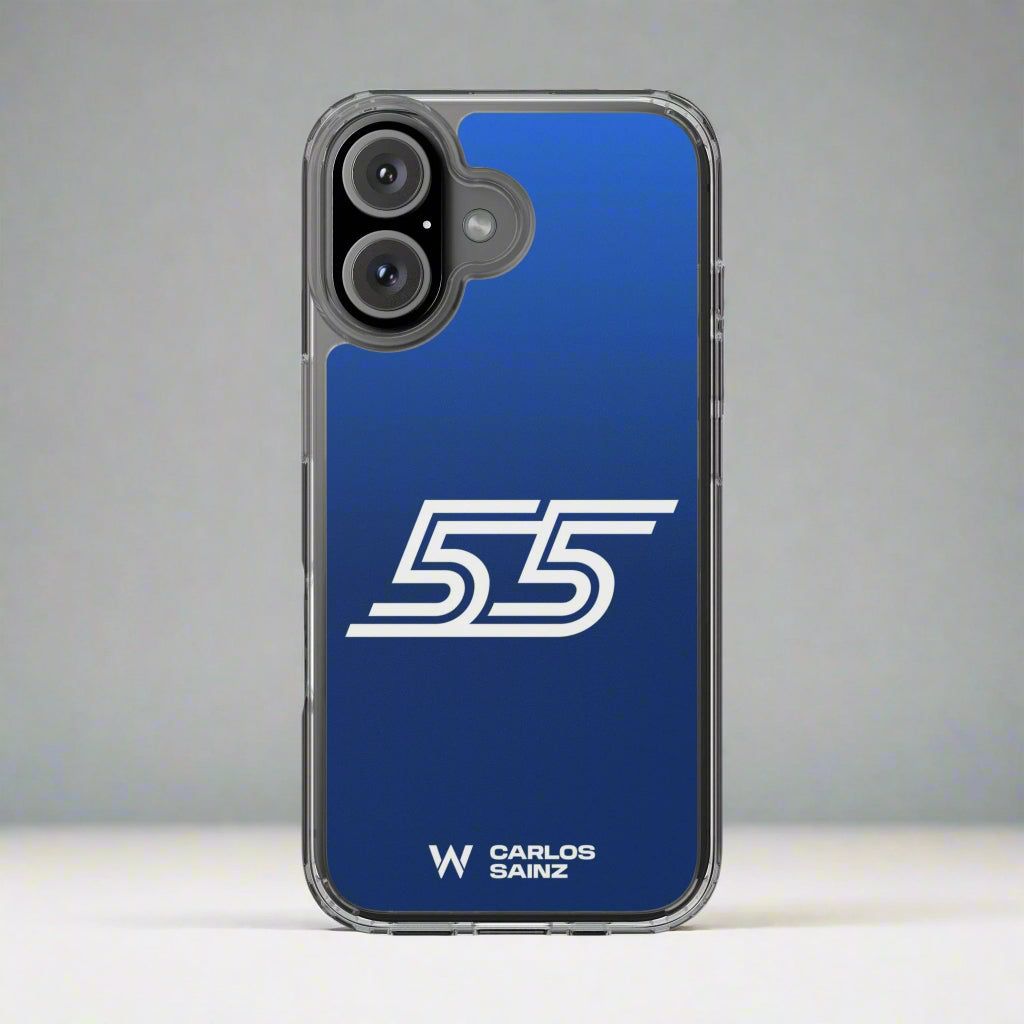Carlos Sainz #55 Phone Case/Cover-iPhone 15