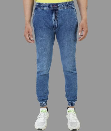 plounge - Blue Denim Skinny Fit Men's Jeans ( Pack of 1 )