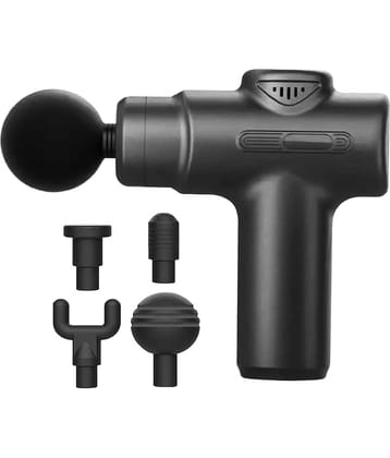 Retailstore 4 in 1 Cordless Powerful Black Battery Operated Massagers