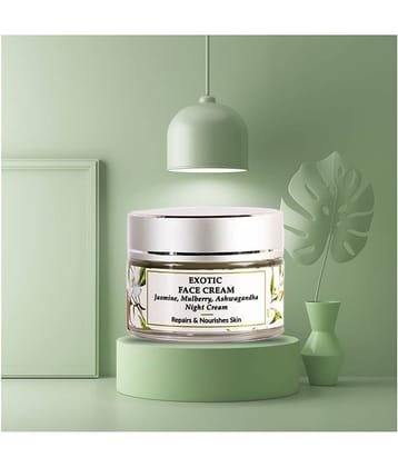 Mirah Belle Jasmine Day Cream For Dry & Dehydrated Skin , Paraben Free,Organic Night Cream 30 gm