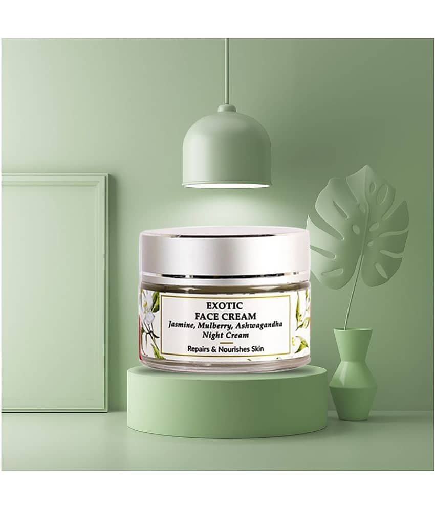 Mirah Belle Jasmine Day Cream For Dry & Dehydrated Skin , Paraben Free,Organic Night Cream 30 gm