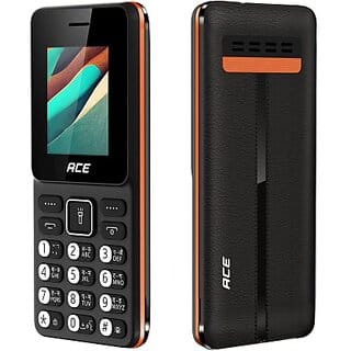 iTel Ace2 Heera | King Talker | Auto Call Recording | Expendable Storage32GB (Cyber Black)