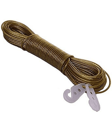 20 Meter PVC Coated Steel Anti-Rust Wire Rope Washing Line Clothesline