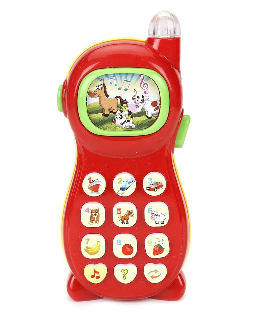 Nawani Learning MobileToy Phone with Projector Toy (15 Cms X 5 Cms X 3 Cms),(Colors May Vary) - Mobile Phone | Buy online on ZillyBuy