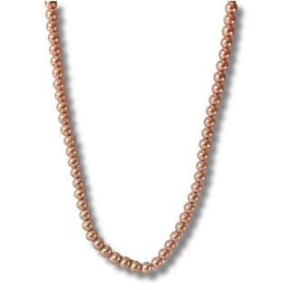 Blush Pink Pearl Mala  Elegant Classic for Women