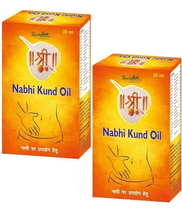 Herbasia Nabhi Kund Oil IRelieve From Digestive,Hair,Skin,Joint,Blood Sugar Problems(Pack of 2)