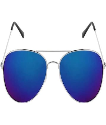 David Martin Silver Oversized Sunglasses ( Pack of 1 )