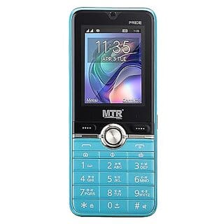 MTR Pride (Dual SIM, 2.4 Inch Display, 3000mAh Battery, Light Blue)