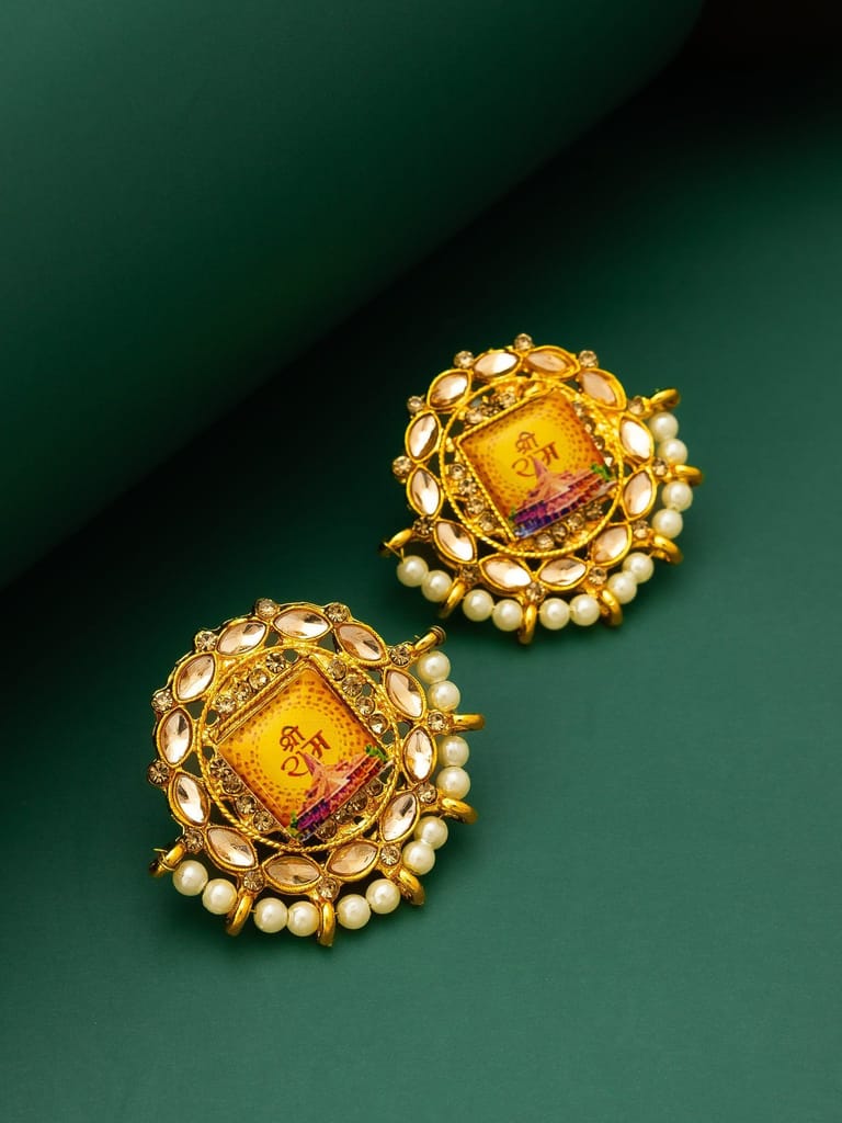 Morison Golden Butterfly Earrings Graceful and Playful - Earrings | Buy online on ZillyBuy