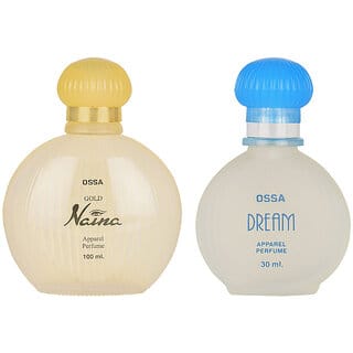 Ossa Gold Naina EDP 100ml And Dream Collection EDP 30ml Long Lasting Fragrance Unisex Perfume (Pack of 2)