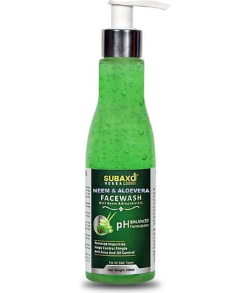 Subaxo - Excess Oil Removal Face Wash For All Skin Type ( Pack of 1 )