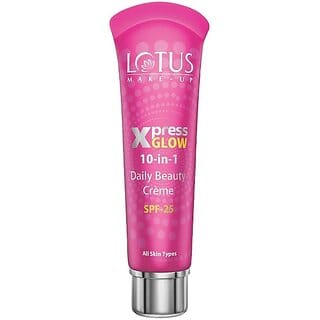 Lotus Make-Up Xpressglow Daily Beauty Creme Royal Peral 30G Foundation (Pink, 30 G)