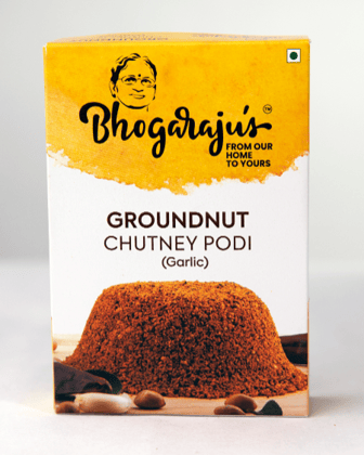 Bhogarajus Groundnut Chutney Powder with Garlic - 100 grams