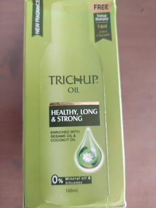 Trichup Oil Healthy, long & strong Enriched with Sesame oil & Coconut oil Free Trichup Shampoo 
