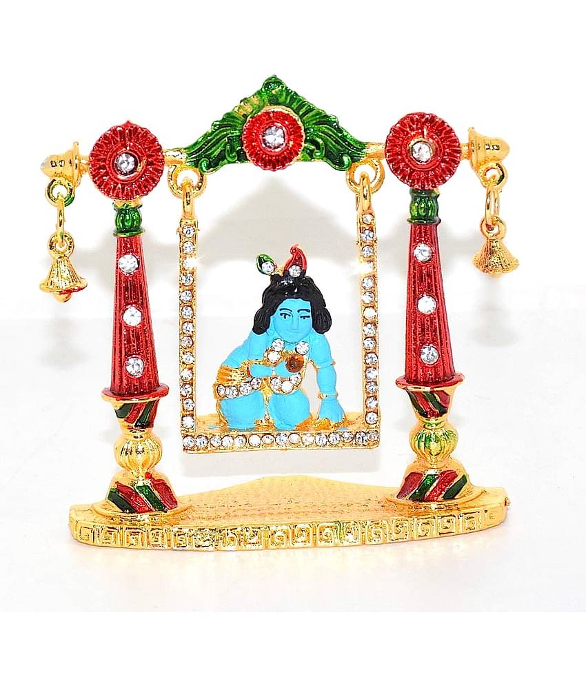 RUDRA DIVINE Krishna Brass Idol