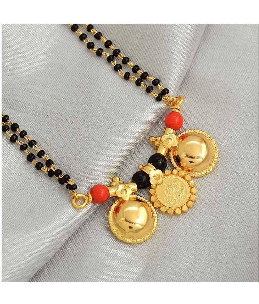 KRIMO Golden Mangalsutra ( Pack of 1 )