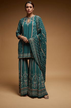 Teal Sharara-XS