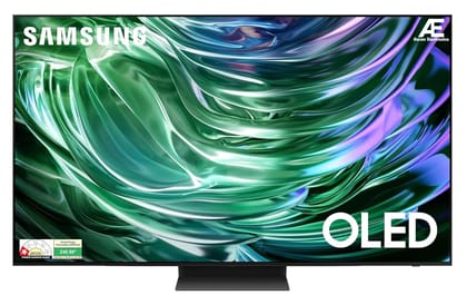Samsung 138 cm (55 inches) 4K Ultra HD Smart OLED TV QA55S90DAULXL (Graphite Black) (Open box / Without box)