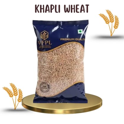 VFPL | Premium Khapli (1 kg) (Wheat (Emmer Wheat) – Ancient Whole Grain, High Fiber & Low Gluten – Ideal for Chapati, Bread & Healthy Cooking