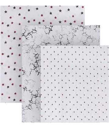 Maharaja White Poly Blend Unstitched Shirt pc