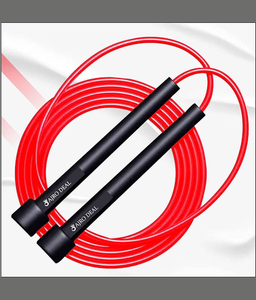AJRO DEAL Black Skipping Rope ( Pack of 1 )