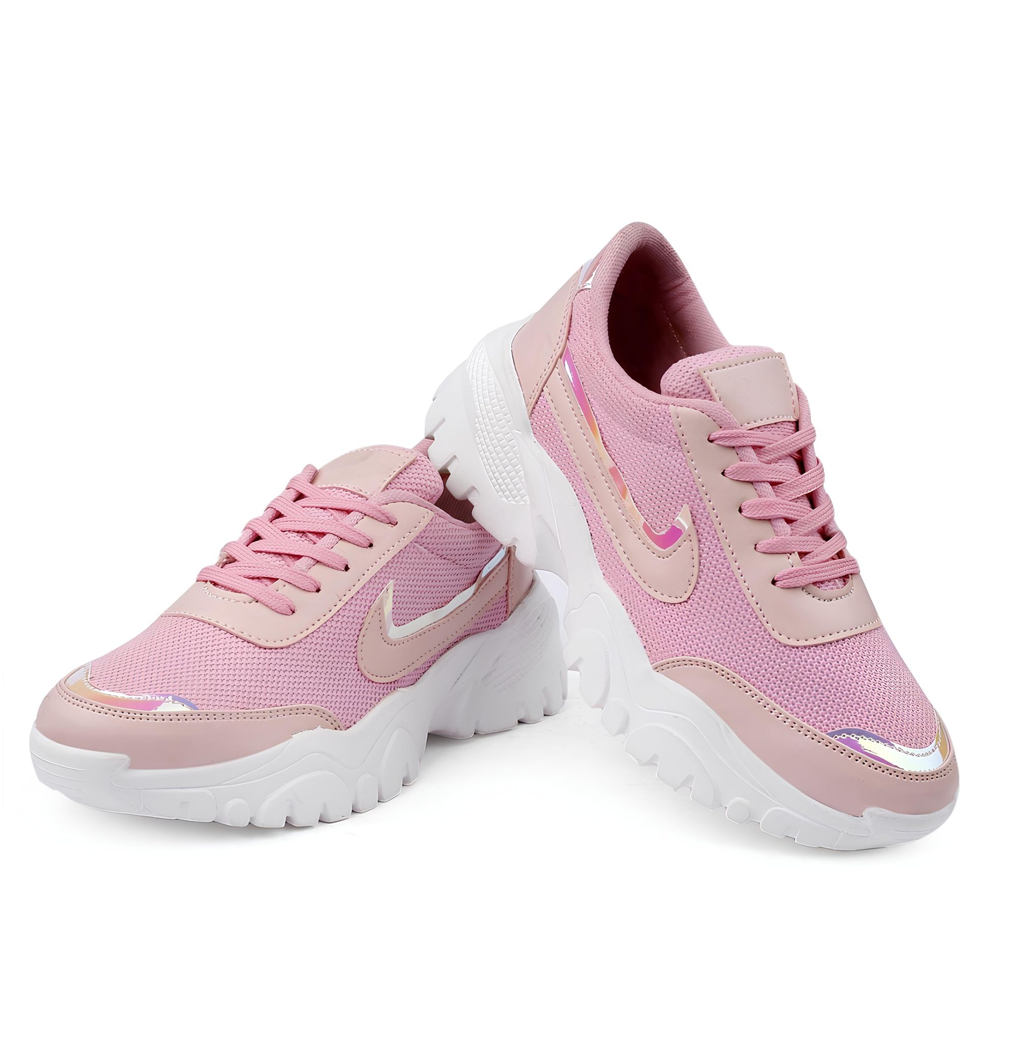 Latest Stylish Women’s Pink Casual Sneakers|Sports Shoes For Girls & Women