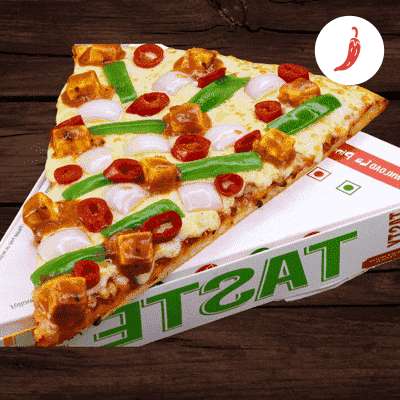 Paneer Tikka Butter Masala Pizza (Personal Giant Slice (22.5 Cm))