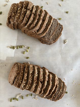 Kadhali Low GI Gluten-Free Bread (500g) | Raw Banana & Jackfruit Flour | Diabetic Friendly