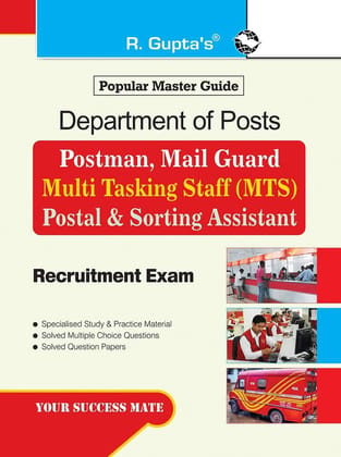 Department of Posts: Postman/Mail Guard/Multi Tasking Staff (MTS)/Postal & Sorting Assistant Recruitment Exam Guide [Paperback] [Jun 27, 2025] RPH Editorial Board