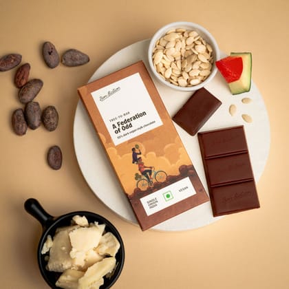 Bon Fiction A Federation Of Odd (Mini) - Dark Mylk Chocolate, 21 gm