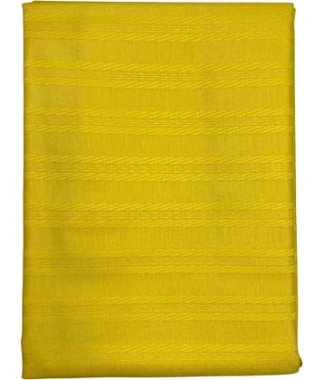 Maharaja Yellow Cotton Blend Men's Unstitched Kurta ( Pack of 1 )