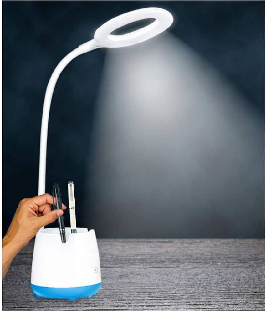 Rock Light - Multicolor Study Table Lamp ( Pack of 1 )