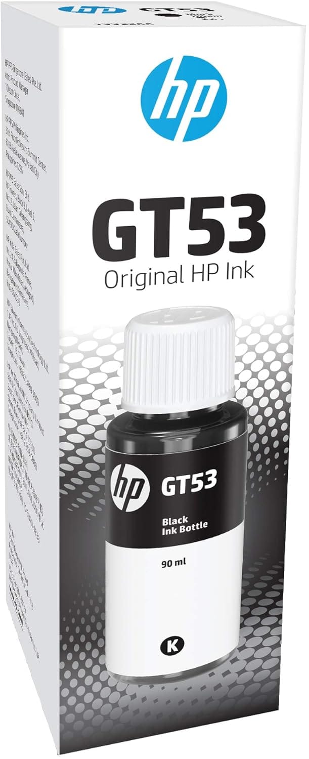 HP GT53 90-ml Black Original Ink Bottle- 1VV22AA