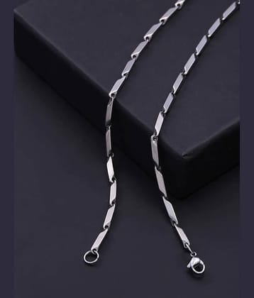 WTM Silver Plated Chain ( Set of 1 )