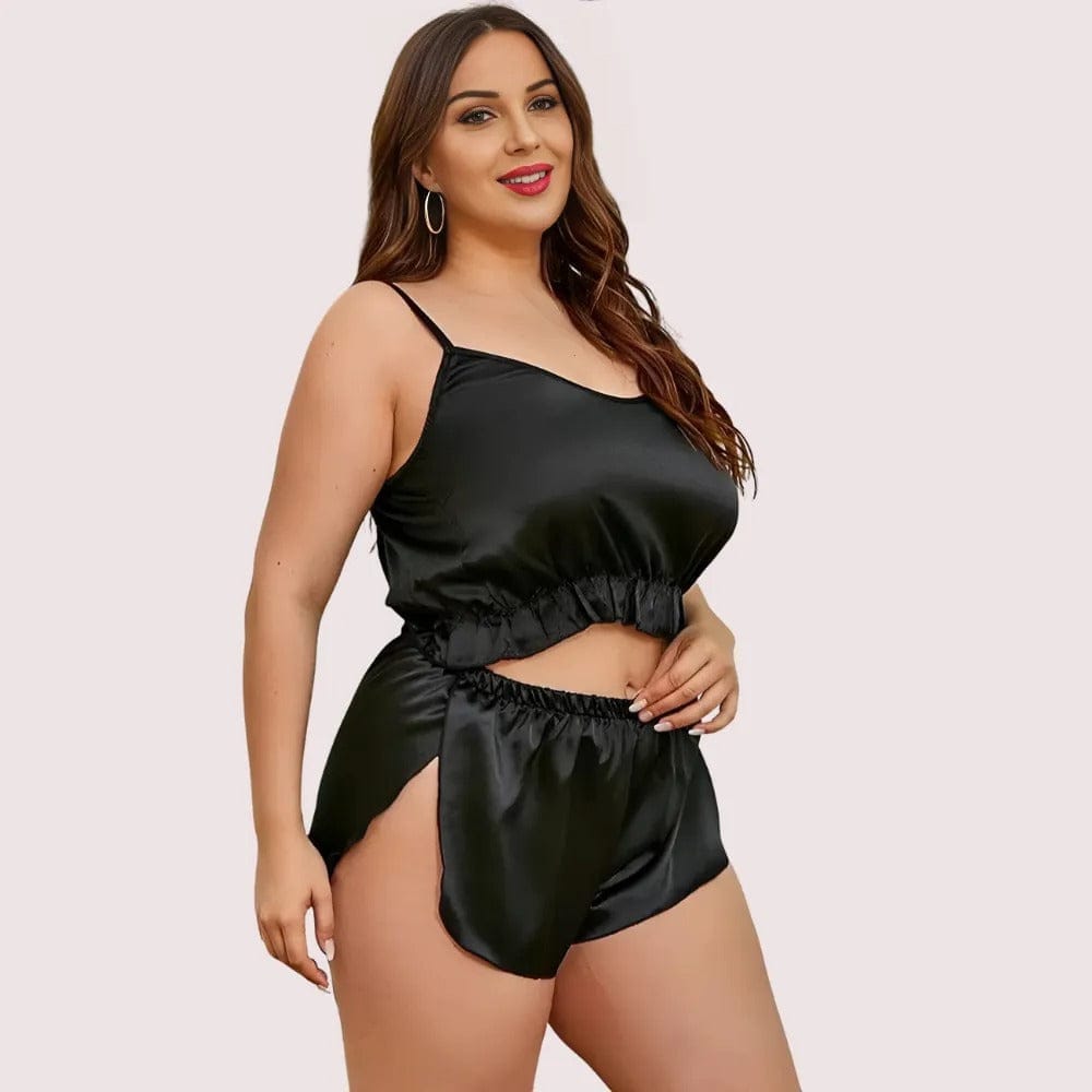 Luxe Lounge Cami Top & Shorts – Extra Plus Size - Camisoles | Buy online on ZillyBuy