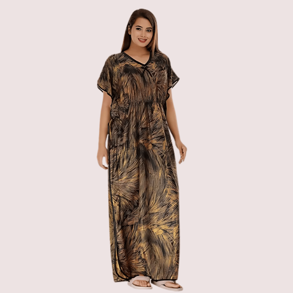 Printed Satin Nightie for Girls/Women - Nightwear & Loungewear | Buy online on ZillyBuy