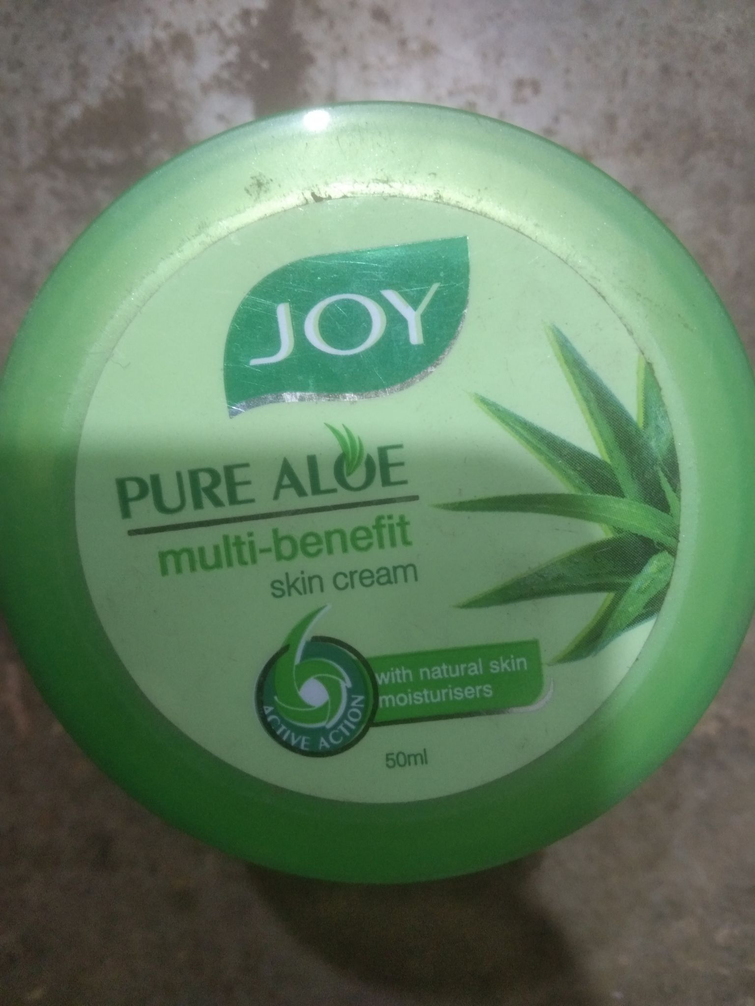 Joy pure aloe skin cream