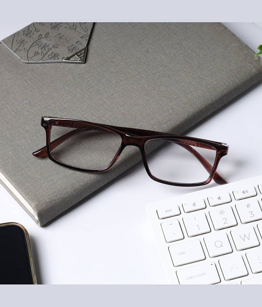 Hexxa Rectangle Full Rim Reading Glasses