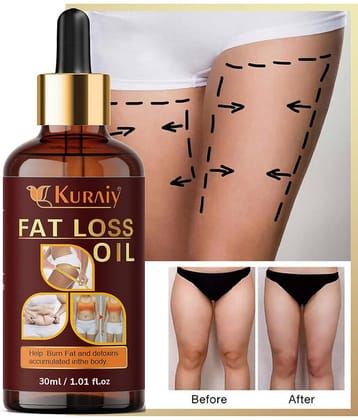 KURAIY Tummy Ginger Oil, For Belly Drainage Ginger Oil For Belly / Fat Reduction Oil