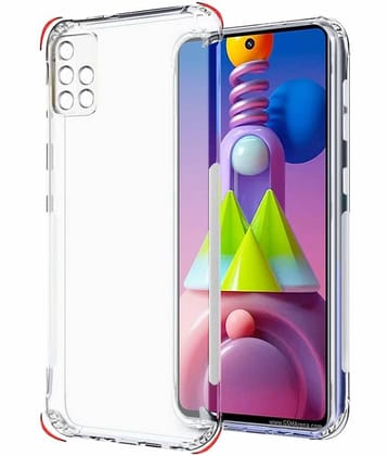 VAKIBO Plain Cases Compatible For Rubber Samsung Galaxy M51 ( Pack of 1 )