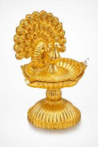 Golden Peacock LED Decorative Lamp 1 layer Golden Peacock LED Decorative Lamp 1 layer