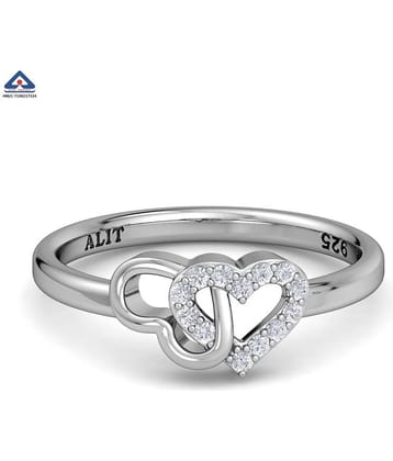 ALITJEWELLERY - Silver Rings ( Pack of 1 )