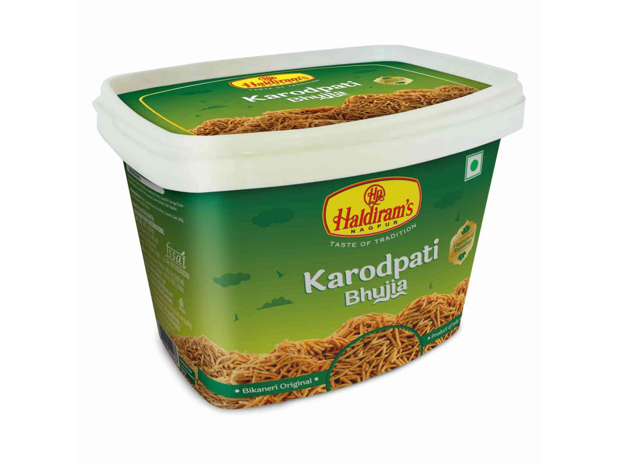 Haldiram's Karodpati Bhujia Namkeen - 100 gm
